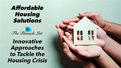 what are solutions to the affordable housing crisis